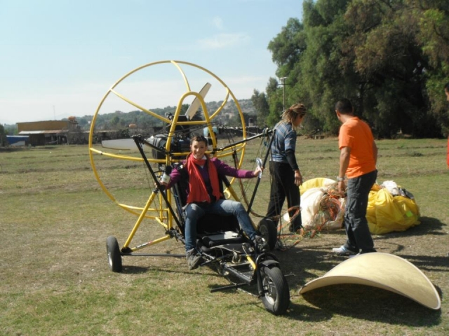 Preparando el vuelo